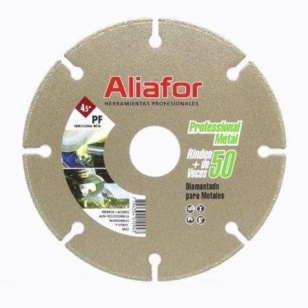 ¿Un disco para cortar metales?